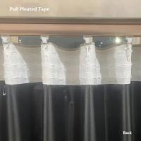 Cortinas Negras Con Interlineado De TPU Delgado Y Ligero Para Dormitorio Reunión De Oficina Panel De Cortina Unidad - details 1