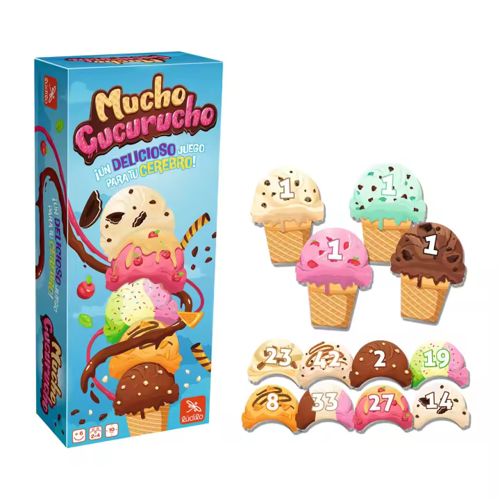 Ludilo - Mucho Cucurucho  Juegos De Mesa Niños 6 Años O Más  Juegos Educativos 6 Años O Más  Juegos Infantiles De 2 A 4 Jugadores  Juego Mesa 10 Min - 1