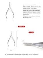 Tijeras De Cutícula Profesionales De Acero Inoxidable Para Manicura Y Pedicura Cortador De Piel Y Uñas Encarnadas Trimmer De Uñas Russian - details 8
