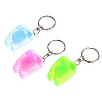 Llavero De Higienización Dental 1PC 15M En Forma De Dientes Con Cadena Portátil Para Cuidado De Encías Y Limpieza Oral Joyería De Dientes - details 1