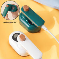 Fresadora Portátil Plegable Para Viajes Con Cabeza Giratoria De 180° Mini Fregadora Profesional De Algodón Y Poliéster - details 1