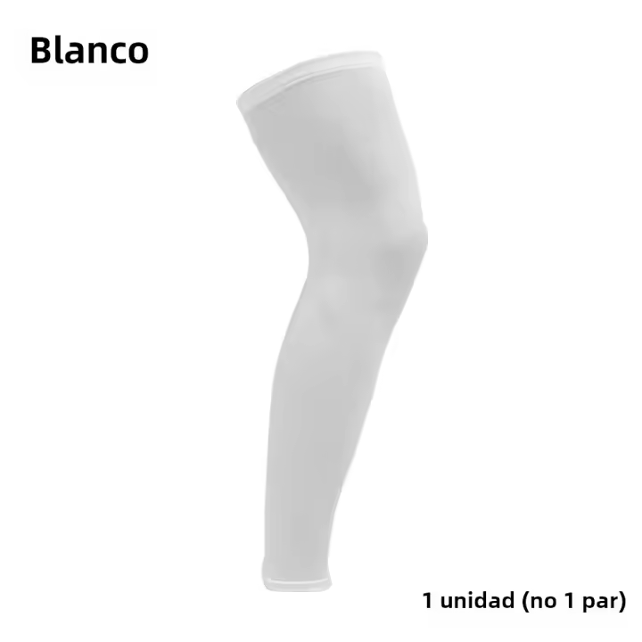 1Pcs Compresión Calentadores De Piernas Para Baloncesto Fútbol Ciclismo Muñequeras De Rodilla Y Calf Para Hombres Y Mujeres Protección UV De Sol - 1