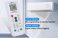 Control Remoto De Aire Acondicionado Universal K-1028E Bajo Consumo De Energía 1000 En 1 LCD Compatible Con Panasonic Haier - details 3