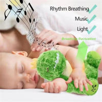 Dinosaurio De Peluche Interactivo Rítmica Respiro Animal Simulación Muñeco Suave De Poliéster Para Niños De 3-6 Años - details 7