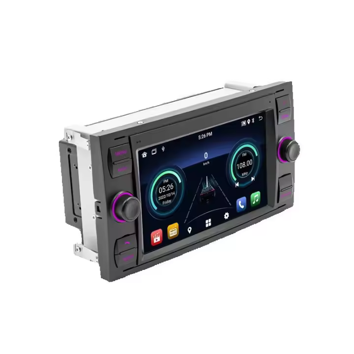 7'' Car Radio for Ford Focus 2 S C Max Mondeo Kuga Fiesta Fusion Galaxy Android Auto Wireless CarPlay GPS Car Multimedia Player - 1