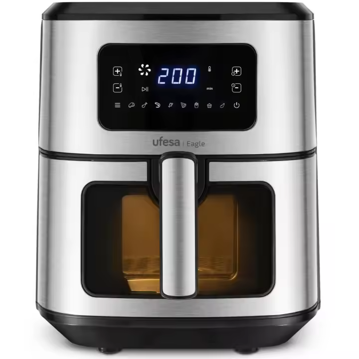 FREIDORA AIRE UFESA EAGLE 1700W, 6,5L, VENTANA, DI - 1