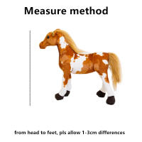 Muñeco De Peluche Caballo Realista 28cm Juguete Clásico De Alta Calidad Para Regalo De Cumpleaños Material Coton PP Adecuado Para Todas Las Edades - details 10