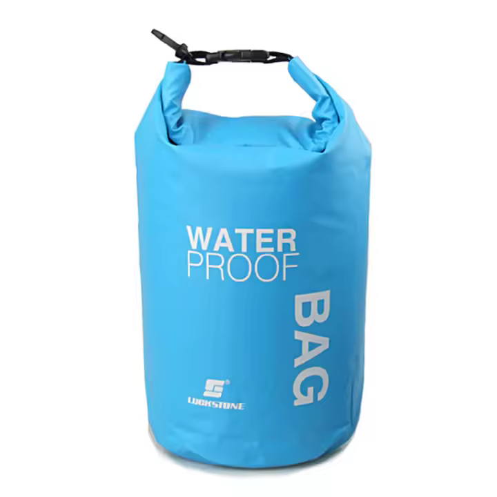 Bolsa Seca Impermeable De PVC Para Deportes Al Aire Libre Y Natación Plegable Bolsa De Almacenamiento Para Playa Y Rafting En Río Y Oceán Unisex Tamaños 2L/3L/5L/10L/15L - 1