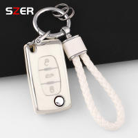 Funda De Llave De Coche TPU Para Peugeot Partner Expert Citroen Berlingo Dispatch Accesorios De Llavero VA2 HU83/CE0523 CE0536 - details 2