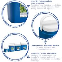Atlantic Life Outdoors Coolbox 10L/18L/24L – Portable Ice Box for Camping, Picnic, Travel, Keeps Cold for Hours - details 0