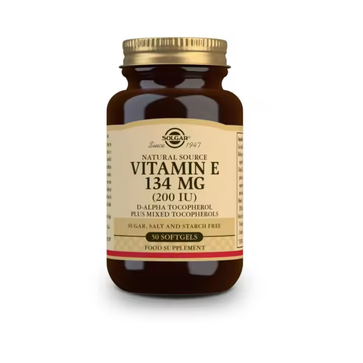 Solgar | Vitamina E 200UI, 134mg | Fuente Natural | Nutriente para Estrés Oxidativo - 1