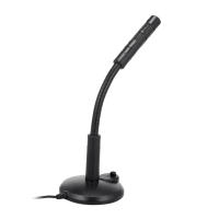Micrófono De Escritorio USB Plug & Play Omnidireccional Para PC Y Laptop Micrófono De Condensador Para Juegos Grabación Chateo Cantar Reuniones - details 0
