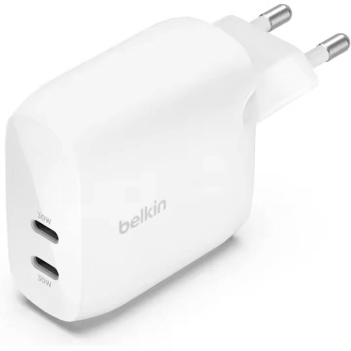 Belkin BoostCharge Pro Cargador de Pared USB-C con PD 60W - 1