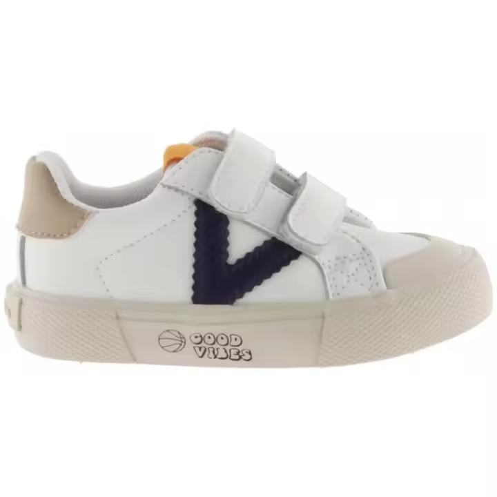 Calzado Zapatillas Casual marca Victoria modelo 1065179-Marino para niños en color blanco - 1