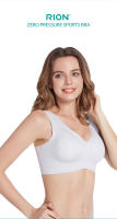 RION Top Deportivo Para Mujer Sujetador De Gimnasio Fitness Con Relleno Crop Top Sin Costuras Para Yoga Sujetador Sin Aros - details 5