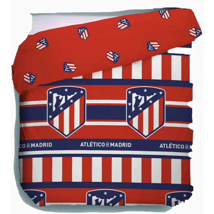 Edredón Atlético de Madrid Rayas Para Cama 180 79690 - 1