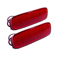 Par De Luces Traseras LED Rojas Para Parachoques De Citroen C1 C5 Peugeot 107 206 607 Expert Fiat Scudo Reemplazo Directo - details 0