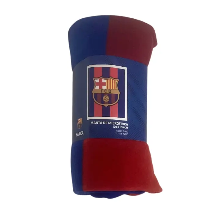 Mozuru Manta Polar FC Barcelona “Blaugrana” Poliéster – 120 x 150 cm - 1