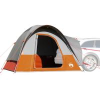 vidaXL Tienda de campaña de coche para 4 personas impermeable en color Azul/Verde/Gris y naranja - details 2