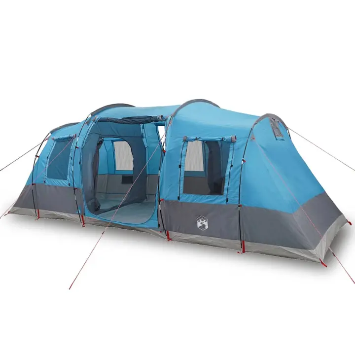 vidaXL Tienda de campaña túnel para 4 personas impermeable azul - 1