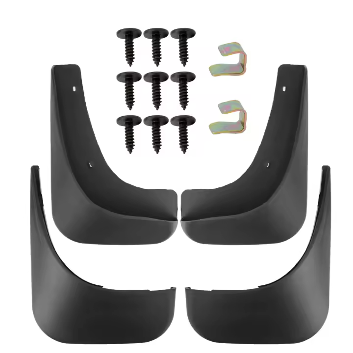 Mudguards Para VW Touran Caddy 2004-09 Protección Frontal Y Trasera Contra Salpicaduras Guardabarros ABS Accesorios Automotrices Reemplazo Sin Errores - 1