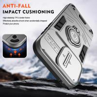 Carcasa Protectora De Lente Deslizante Para XIAOMI 14T pro POCO X6 REDMI NOTE 13 pro plus 4G 5G Con Soporte Metálico a Prueba De Golpes Y Arrugas - details 4