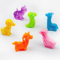 Pulseras De Animales Divertidas Para Niños Regalo De Cumpleaños Fiesta De Bautismo Bodas Carnaval Pulseras De Terciopelo Con Animal 6/10 Pcs - details 3