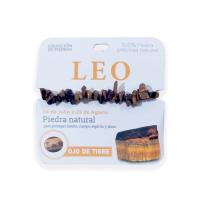 Mind Souls Zodíaco LEO - Colgante, Pulsera o Llavero piedra Ojo de Tigre - details 1