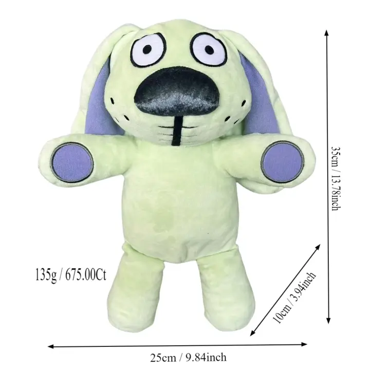 Conejo de peluche de iluminación emocional- Material didáctico de títeres para contar cuentos de la primera infancia - 1