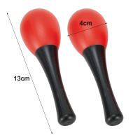 Maracas De Plástico 2X Instrumentos Musicales De Percusión Juguetes Para Grupos Escolares Y Sensory Hammer Rattle Shaker - details 4