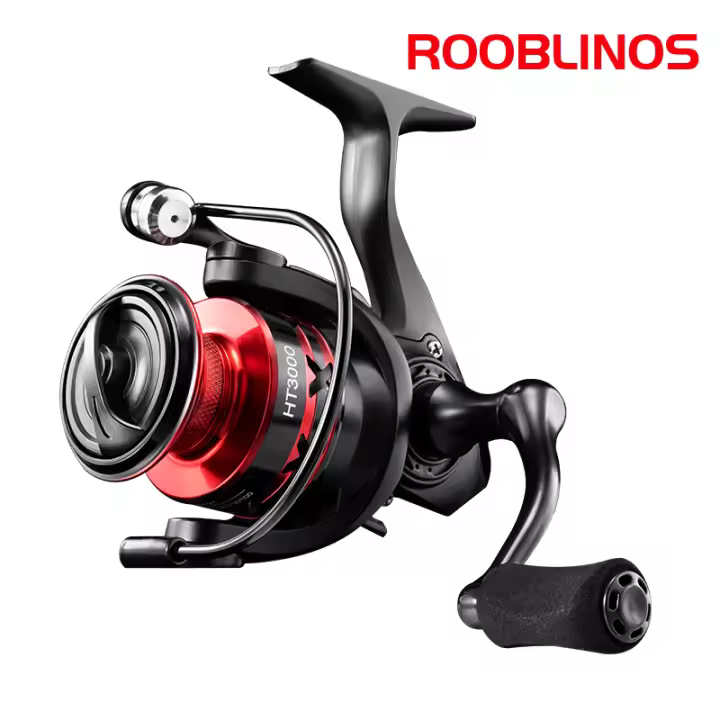 Carrete De Pesca Rooblinos HT Para Agua Dulce Y Salada Con Engranaje Metálico Interchangeable Izquierda/Derecha Herramientas De Pesca Para Truchas Y Carpas - 1