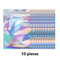 10Pcs Bolsas Reutilizables De Aleación De Holográfica Para Joyería Uñas Gel De Pintura Maquillaje Cuentas De Adornos Bolsa De Regalo - details 7
