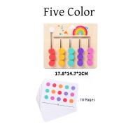 Juego De Memoria Para Niños Montessori Tablero De Rompecabezas Deslizante Juguete De Viaje Para Niños Y Niñas Colorido Desafío Cerebral - details 12