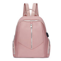 Mochila para mujer, nueva, sencilla, de gran capacidad, a la moda, para viajes al aire libre, versión coreana, mochila de nailon - details 1