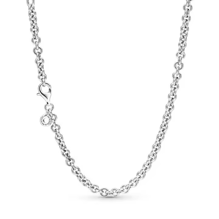 Cadena Pandora Cable Grueso en plata 399564C00-45 - 1