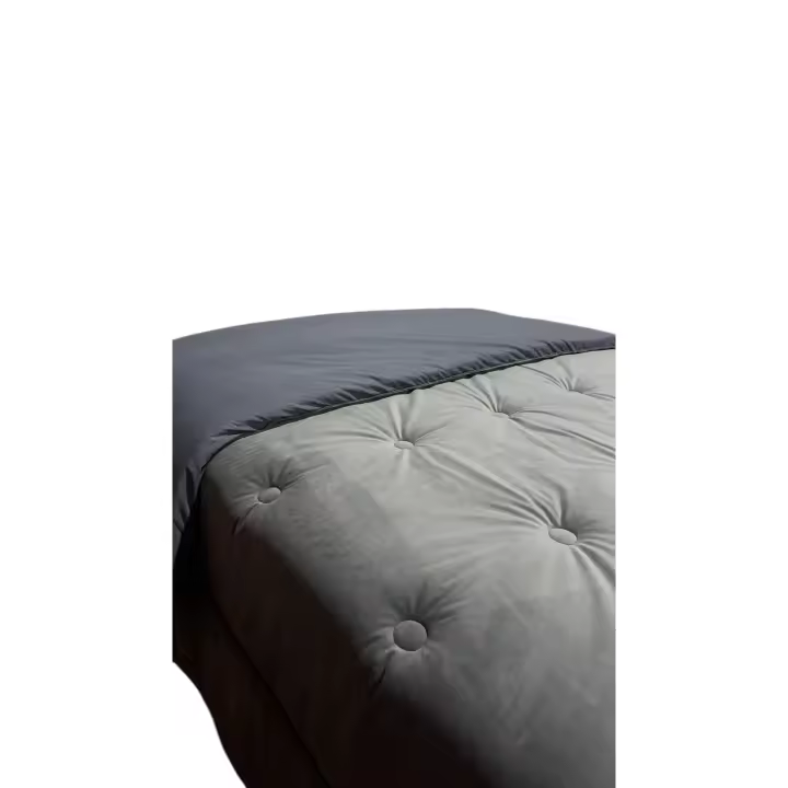 tejido suave treciopelo y micropoliéster. térmico sherpa cálido, suave y mullido para un descanso reparador en invierno.Edredón sherpa extra grueso de 550gr/m2(sedalina 300g+fibra hueca 250g para cama de matrimonio - 1