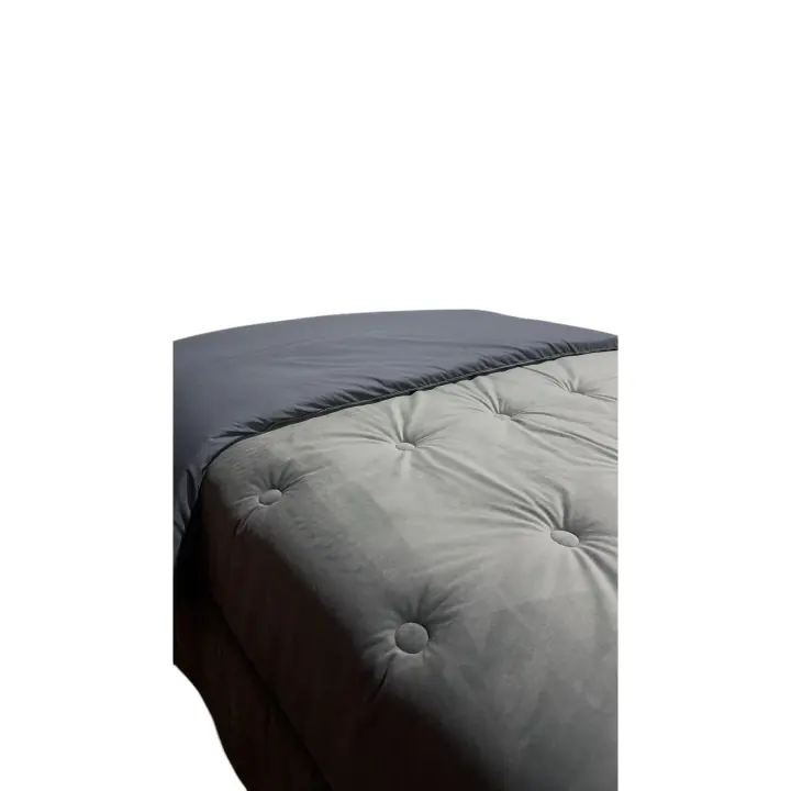 tejido suave treciopelo y micropoliéster. térmico sherpa cálido, suave y mullido para un descanso reparador en invierno.Edredón sherpa extra grueso de 550gr/m2(sedalina 300g+fibra hueca 250g para cama de matrimonio - 1