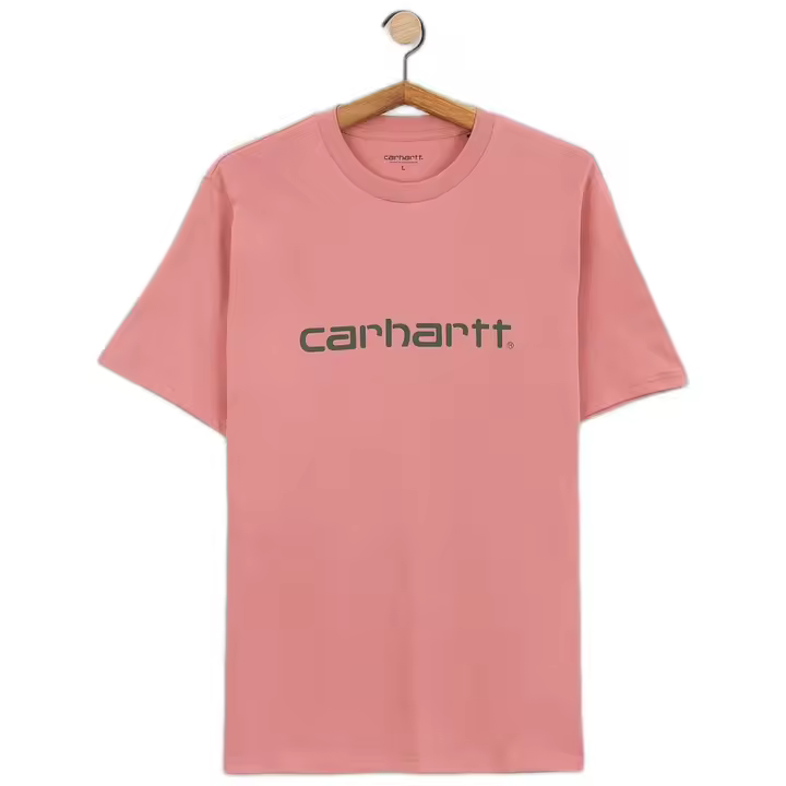 Camiseta de Manga Corta Carhartt WIP  para hombre en color rosa - 1