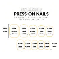 24PCS Uñas Postizas Presionadas Cortas Rosa Cuadradas Diseño De Amor Uñas Postizas Francesas Con Brillo Uñas Lindas Para Fiesta - details 1
