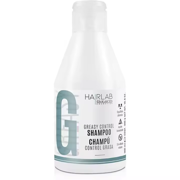 SALERM COSMETICS CHAMPU HAIRLAB GREASY CONTROL CONTROLA EXCESO DE GRASA - 300 ML - 1
