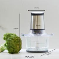 Mywave MWPC-MIN Picadora de Alimentos 400W con Cuchillas de Acero Inoxidable - details 3