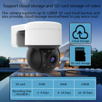 Cámara IP 1080P 2MP Tuya APP Cámara PTZ De Seguimiento Automático Para El Hogar Inteligente Cámara De Vigilancia Inalámbrica WIFI Exterior Con Visión Nocturna Y Almacenamiento De Tarjeta TF De 128G - details 11