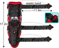 Equipo de protección de motocicletas para adultos con rodillera y placa de tibia equipo de protección de motocicletas duras anticolisión motocross Racing rodillera y placa de tibia de motocicletas - details 0