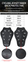 LYSCHY Protector De Espalda Para Motocicleta CE 2 Niveles Certificación Armadura De Protección Corporal Motocross Racing Integrada - details 3