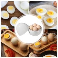 Cocedor De Huevos Para Microondas 1 Huevos/4 Huevos Hacer Huevos Duros Y Suaves Cocedor Rápido Herramienta De Cocina Eco-amigable PP Aluminio - details 5