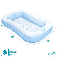 Piscina hinchable rectangular 166x100x25 cm INTEX - details 5