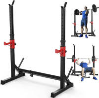 Soporte Multifunción Ajustable, Soporte Para Pesas, Gancho Para Discos De Hombre Para Entrenamiento De Sentadillas, Soporte Para Barra, Soporte De Potencia, Equipo De Gimnasio - details 0