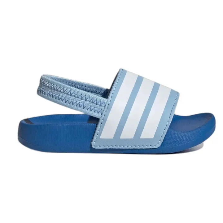 Chanclas Adidas Adilette Estrap para niños en color azul - 1