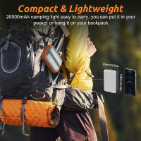 Linterna De Camping LED Super Brillante 5000LM 13500mAh Power Bank Recargable Impermeable Lámpara De Emergencia Para Huracán Y Excursiones - details 10