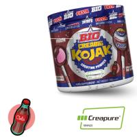 Big Nutrition - Creabig Kojak Cola 250 Gr. - Creatina monohidrato "Creapure" sabor cola  Mejora la fuerza, la explosividad y la recuperación entre series. Sabor irrepetible 😋 - details 1